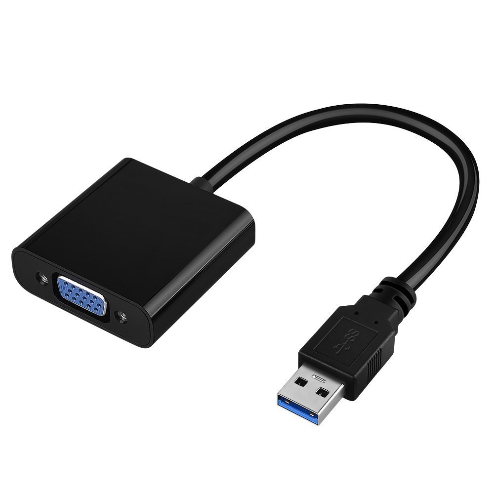 Laptop Ergonomic Accessories - محول USB 3.0 إلى VGA متعدد