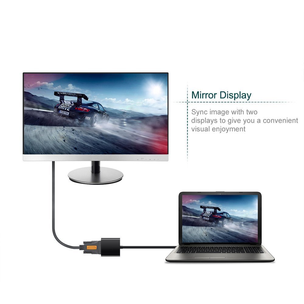 محول USB 3.0 إلى VGA متعدد الش - مراجعة Laptop Ergonomic Accessories وسعره