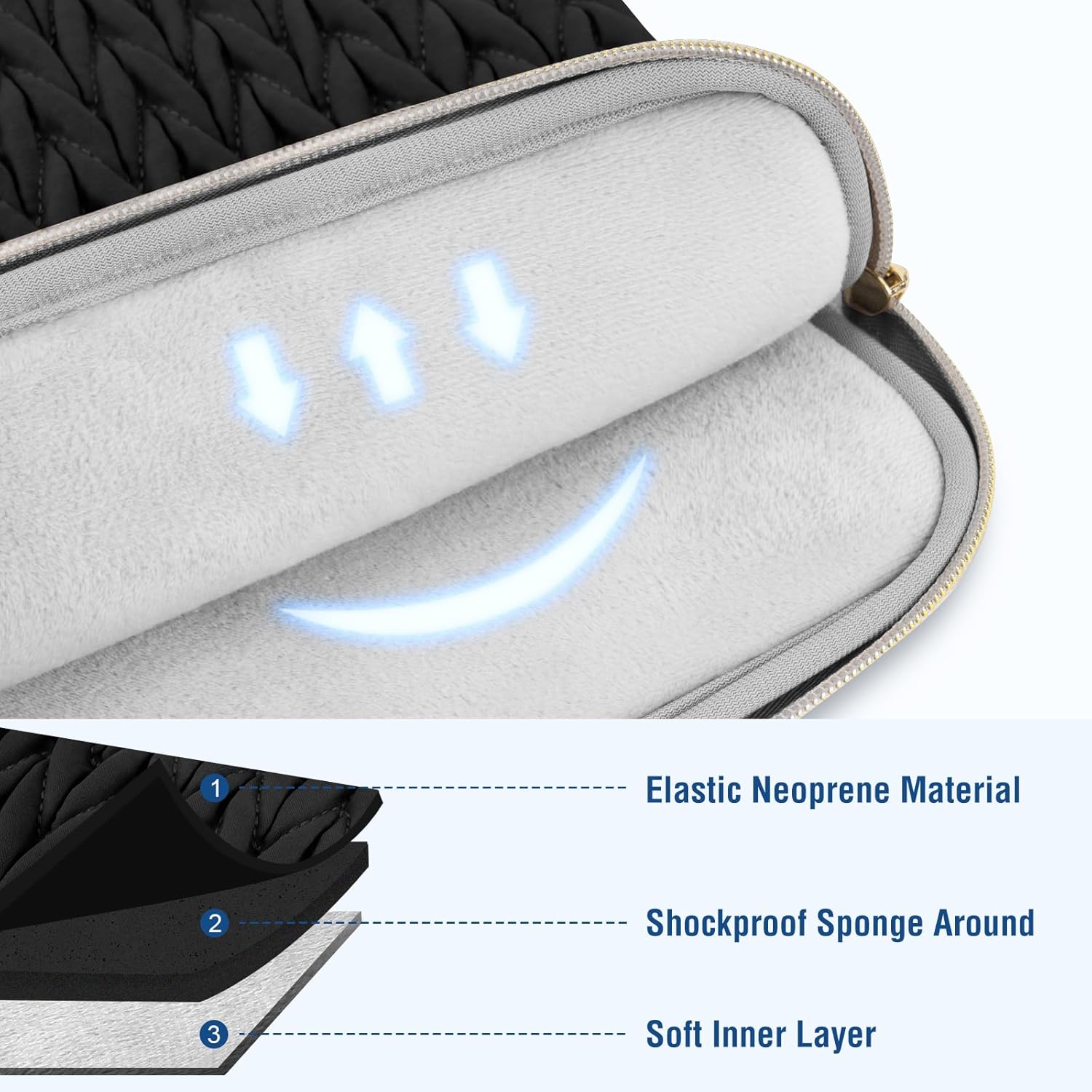 حافظة كمبيوتر محمول MOSISO مقا - مراجعة Laptop Accessories Travel Case وسعره