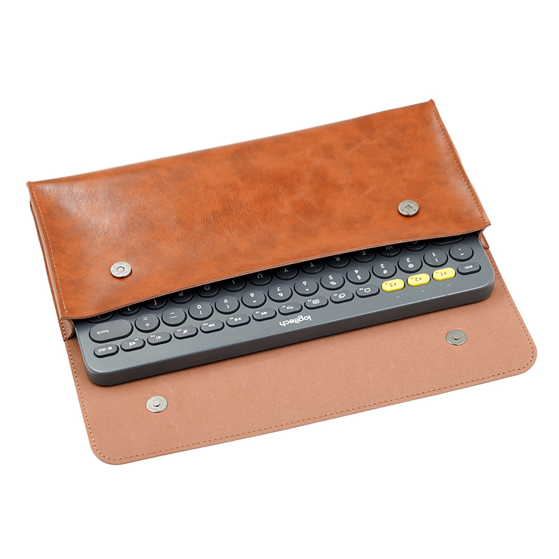 بو الجلود لوحة المفاتيح حقيبة  - مراجعة Laptop Accessories Travel Case وسعره