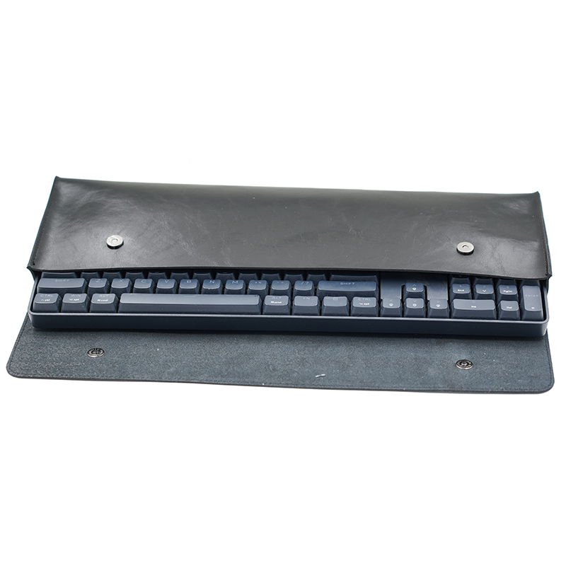 بو الجلود لوحة المفاتيح حقيبة  - مراجعة Laptop Accessories Travel Case وسعره