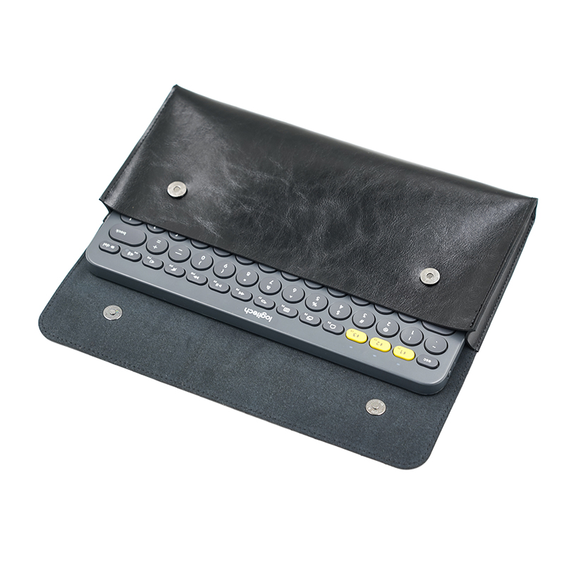 بو الجلود لوحة المفاتيح حقيبة  - مراجعة Laptop Accessories Travel Case وسعره