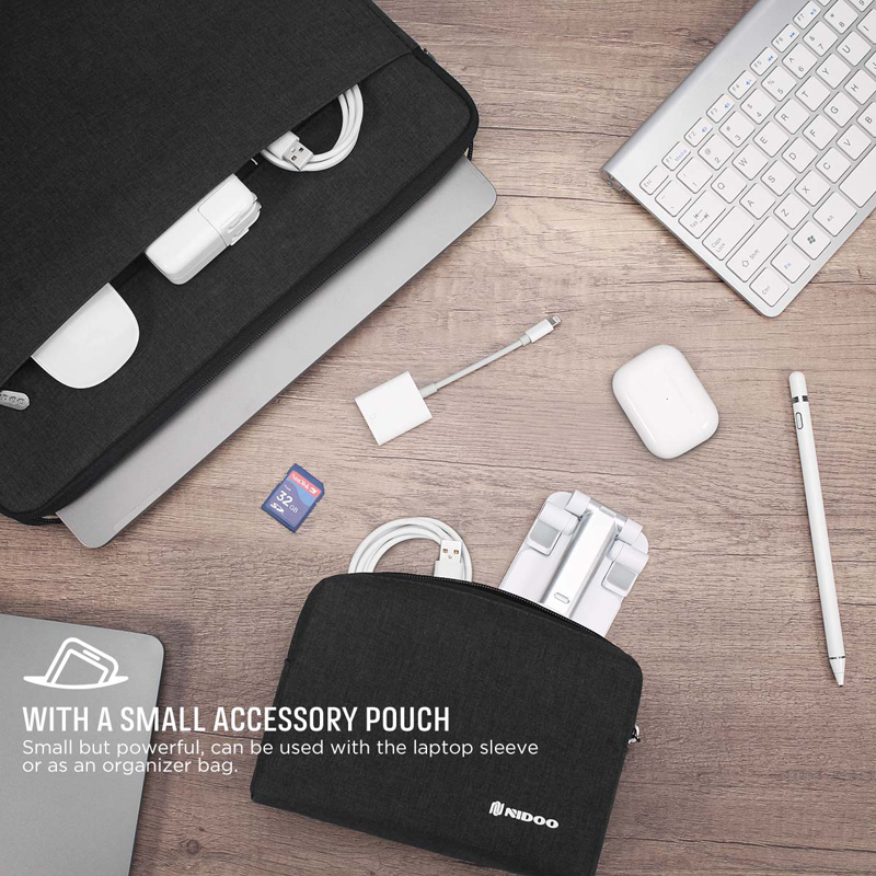 NIDOO مقاوم للماء محمول كم حقي - مراجعة Laptop Accessories Travel Case وسعره
