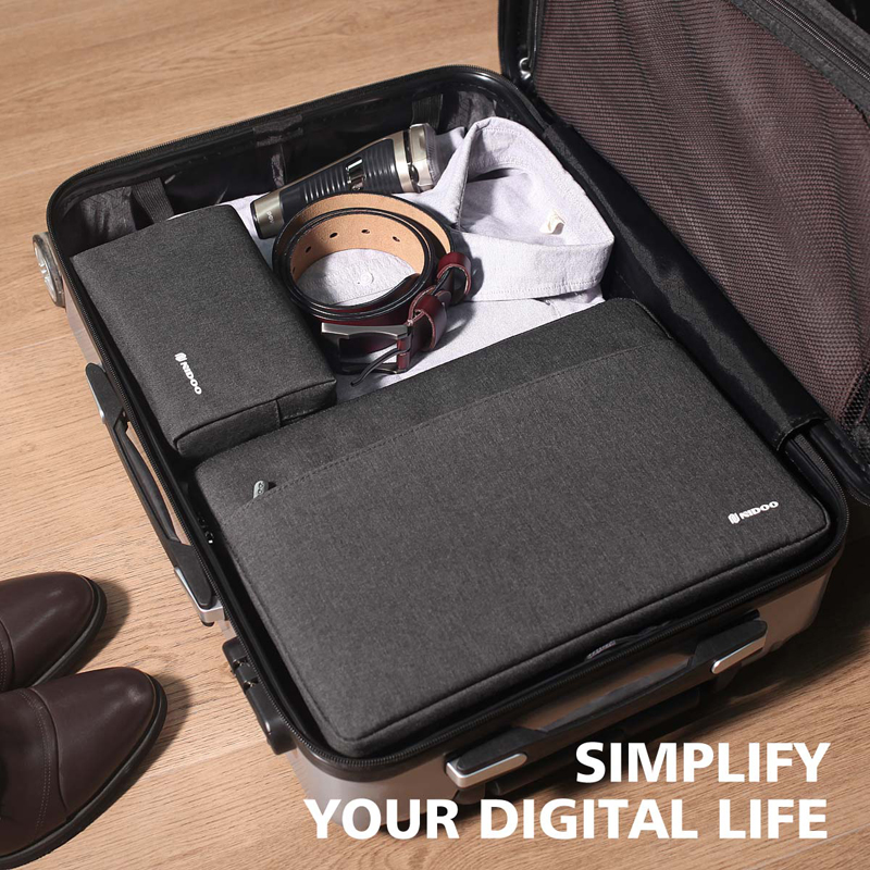NIDOO مقاوم للماء محمول كم حقي - مراجعة Laptop Accessories Travel Case وسعره