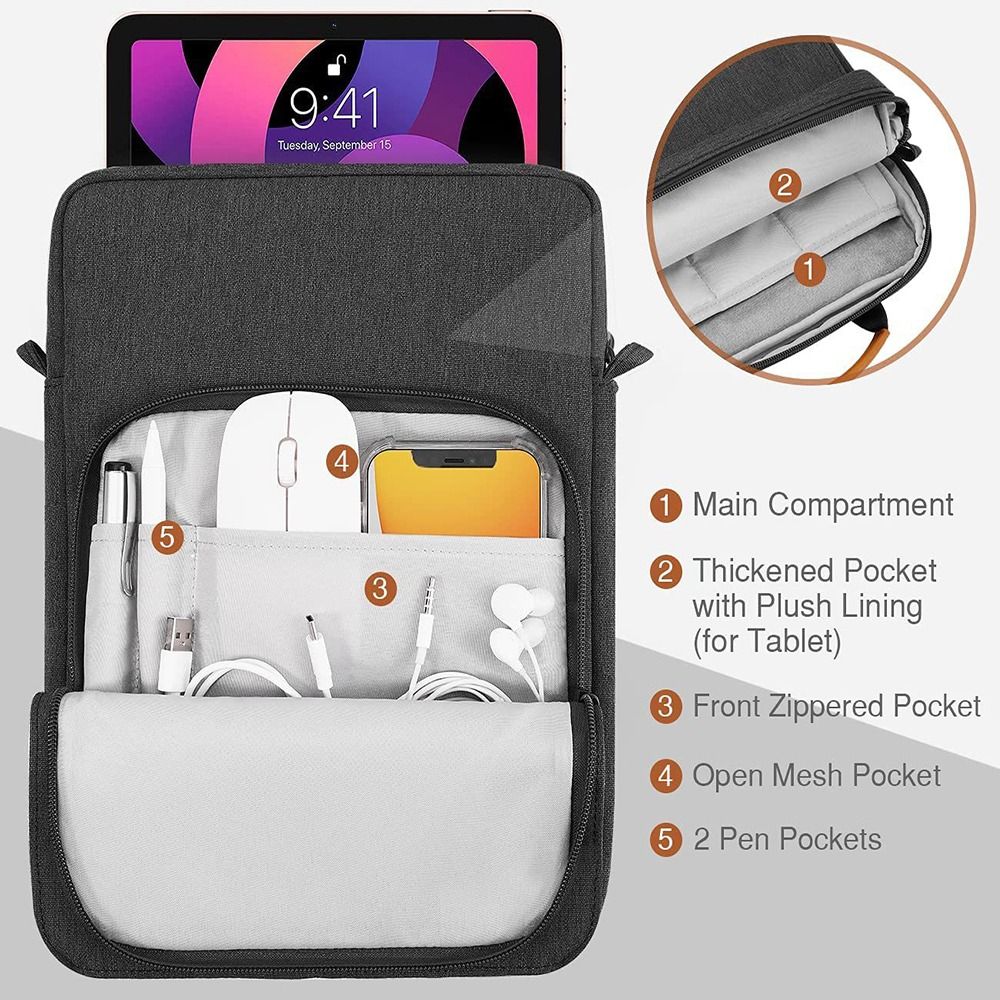 حافظة تابلت مقاس 9/11/13.3 بوص - مراجعة Laptop Accessories Travel Case وسعره
