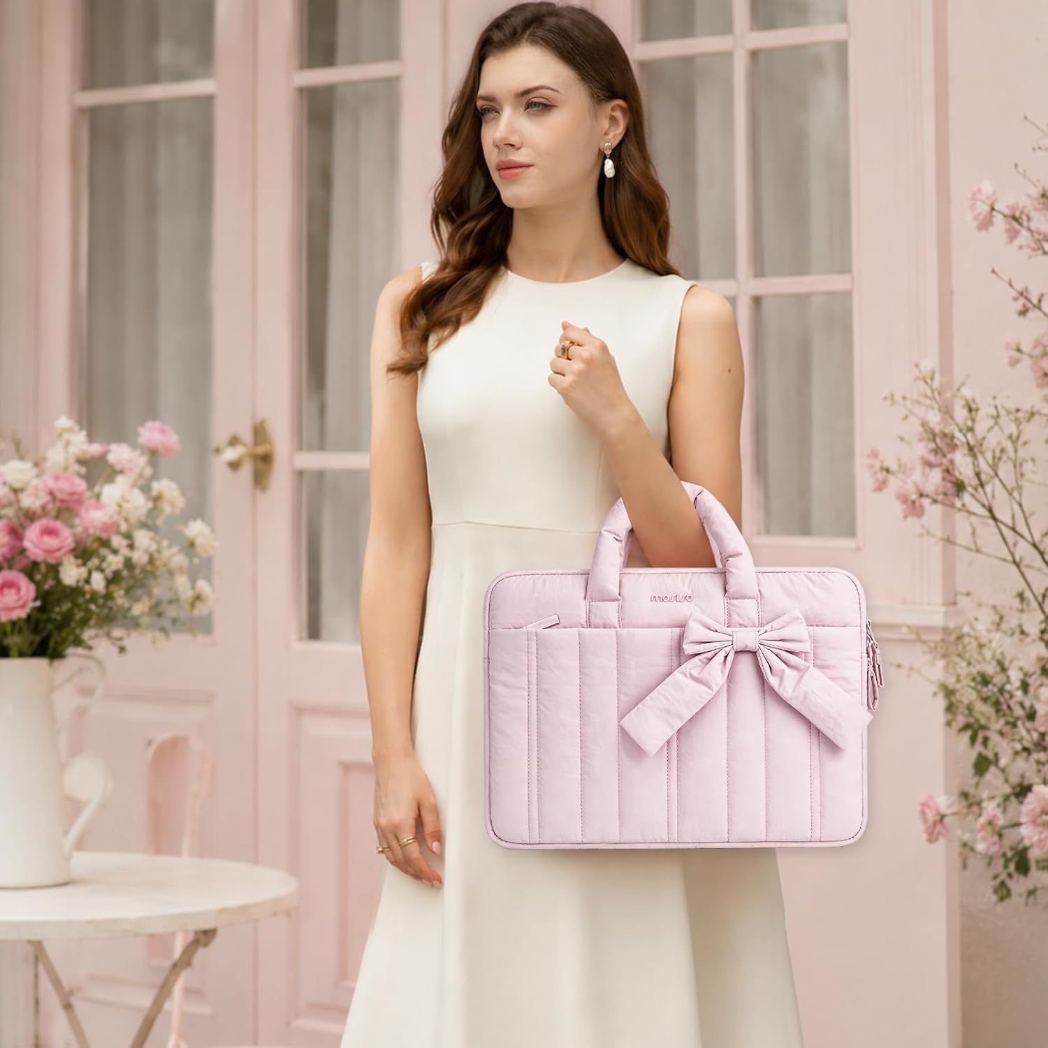 حقيبة لابتوب 13 13.3 14 15 بوص - مراجعة Laptop Accessories Travel Case وسعره