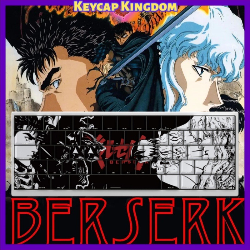 أغطية مفاتيح بتصميم BERSERK لل - مراجعة Laptop Accessories For Gift وسعره