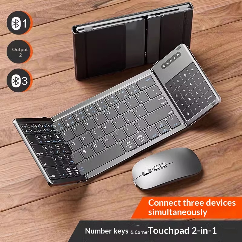 لوحة مفاتيح بلوتوث لاسلكية ثلا - مراجعة Laptop Ergonomic Accessories وسعره
