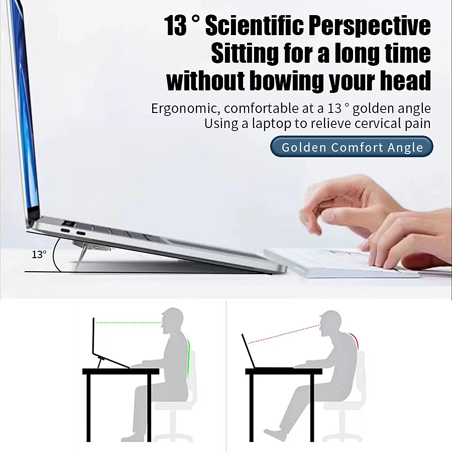 حامل كمبيوتر محمول صغير محمول  - مراجعة Laptop Ergonomic Accessories وسعره